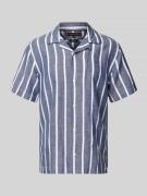 Tommy Hilfiger Regular Fit Freizeithemd aus Baumwoll-Leinen-Mix in Mar...