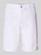 Angels Regular Fit Bermudas mit elastischem Bund Modell 'SPORTY' in We...