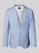 MCNEAL Slim Fit Anzugsakko mit Leinen-Anteil in Blau, Größe 50