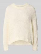 Staud Strickpullover mit gerippten Abschlüssen Modell 'CALA' in Beige,...