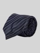 altea Seidenkrawatte mit Strukturmuster Modell 'Gange' in Marine, Größ...