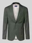MCNEAL 2-Knopf-Sakko aus Leinenmix in Oliv, Größe 26