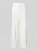 s.Oliver BLACK LABEL Weite Hose mit Viskose-Anteil in Offwhite, Größe ...