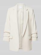 Jake*s Collection Blazer mit 3/4-Arm in Ecru, Größe 34
