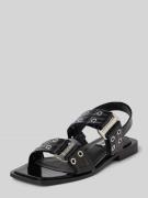 Steve Madden Sandalen mit Ziernieten Modell 'SARIA' in Black, Größe 36