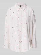 Vero Moda Comfort Fit Hemdbluse mit langem Arm Modell 'NORA' in Rosa, ...