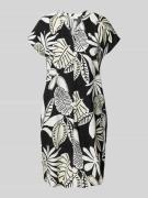 s.Oliver RED LABEL Relaxed Fit Blusenkleid aus Leinen-Viskose-Mix in B...