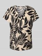 FREE/QUENT Regular Fit Bluse mit V-Ausschnitt Modell 'Floi' in Black, ...