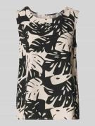 FREE/QUENT Loose Fit Blusentop aus Viskose-Leinen-Mix Modell 'LAVISCO'...