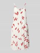 Pieces Ausgestelltes Minikleid mit verstellbaren Spaghettiträgern Mode...