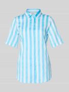 ETERNA Regular Fit Bluse mit 1/2-Arm in Aqua, Größe 40