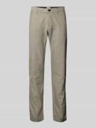 JOOP! Jeans Modern Fit Chino aus Baumwoll-Mix mit Leinen-Anteil Modell...