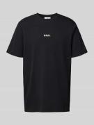 Balr. Regular Fit T-Shirt aus Baumwoll-Mix in Black, Größe M