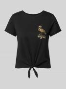 Only Regular Fit T-Shirt aus reiner Baumwolle Modell 'DORA' in Black, ...