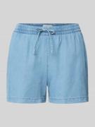 Only Loose Fit Jeansshorts aus Lyocell Modell 'PEMA' in Blau, Größe L
