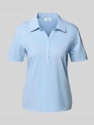 s.Oliver RED LABEL Regular Fit Jersey-Polo aus reiner Baumwolle in Ble...