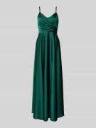 Laona Abendkleid mit Spaghettiträgern und V-Ausschnitt in Gruen, Größe...