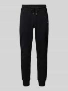 Balr. Sweatpants mit Label-Detail und elastischem Bund in Black, Größe...
