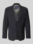 Christian Berg Men 2-Knopf-Sakko mit Woll-Anteil in Black, Größe 52