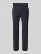 Christian Berg Men Regular Fit Anzughose aus Schurwollmischung in Blac...