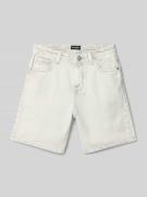 Jack & Jones Loose Fit Jeansshorts mit Eingrifftaschen Modell 'TONY' i...