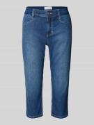 Angels Caprihose aus Denim mit Umschlag Modell 'Ana' in Blau, Größe 40
