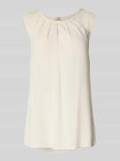 Soyaconcept Tanktop mit Raffungen Modell 'RADIA' in Beige, Größe L