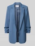 Jake*s Collection Longblazer mit 3/4-Arm in Rauchblau, Größe 36