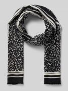 Marc O'Polo Schal mit kurzen Fransen in Black, Größe 1