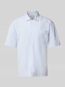 JAKE*S STUDIO MEN Regular Fit Freizeithemd mit Kentkragen und Brusttas...