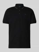 s.Oliver RED LABEL Regular Fit Poloshirt aus Baumwoll-Mix in Black, Gr...