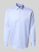 Jake*s Regular Fit Business-Hemd mit Kentkragen in Bleu, Größe 37/38