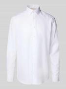 Jake*s Regular Fit Business-Hemd mit Kentkragen in Weiss, Größe 41/42