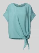 Christian Berg Woman Blusenshirt mit Rundhalsausschnitt in Aqua, Größe...