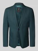 s.Oliver BLACK LABEL Slim Fit Sakko mit Reverskragen in Dunkelgruen, G...