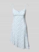 Review Minikleid mit Herz-Ausschnitt in Weiss, Größe L
