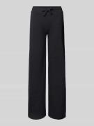 Review Sweatpants mit elastischem Bund in Black, Größe L