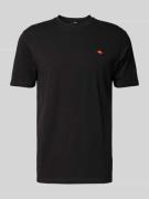 Ellesse T-Shirt mit Logo-Badge Modell 'CASSICA' in Black, Größe L