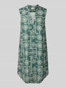 Marc O'Polo Fließendes Tunikakleid aus reiner Baumwolle in Petrol, Grö...