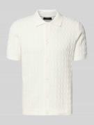 MCNEAL Freizeithemd mit Knopfleiste in Ecru, Größe XXL