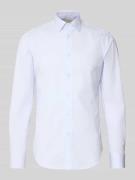 CK Calvin Klein Slim Fit Business-Hemd mit Kentkragen in Bleu, Größe 4...