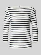 Tommy Hilfiger Slim Fit Langarmshirt aus reiner Baumwolle in Weiss, Gr...
