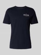 Tommy Hilfiger Regular Fit T-Shirt aus reiner Baumwolle in Dunkelblau,...