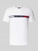 Tommy Hilfiger Regular Fit T-Shirt aus reiner Baumwolle in Weiss, Größ...