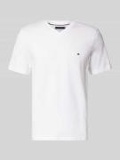 Tommy Hilfiger Regular Fit T-Shirt aus reiner Baumwolle in Weiss, Größ...