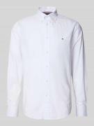Tommy Hilfiger Regular Fit Freizeithemd aus reiner Baumwolle in Weiss,...