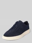 BOSS Low Top Sneakers aus Veloursleder in Marine, Größe 40