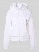 monari Jacke mit Zweiwege-Reißverschluss in Offwhite, Größe 40