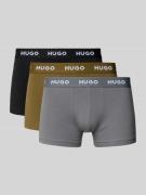 HUGO Trunks aus Baumwoll-Mix im 3er-Pack in Khaki, Größe L