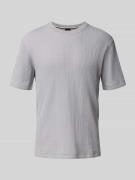BOSS Regular Fit T-Shirt aus Baumwoll-Mix in Hellgrau, Größe L